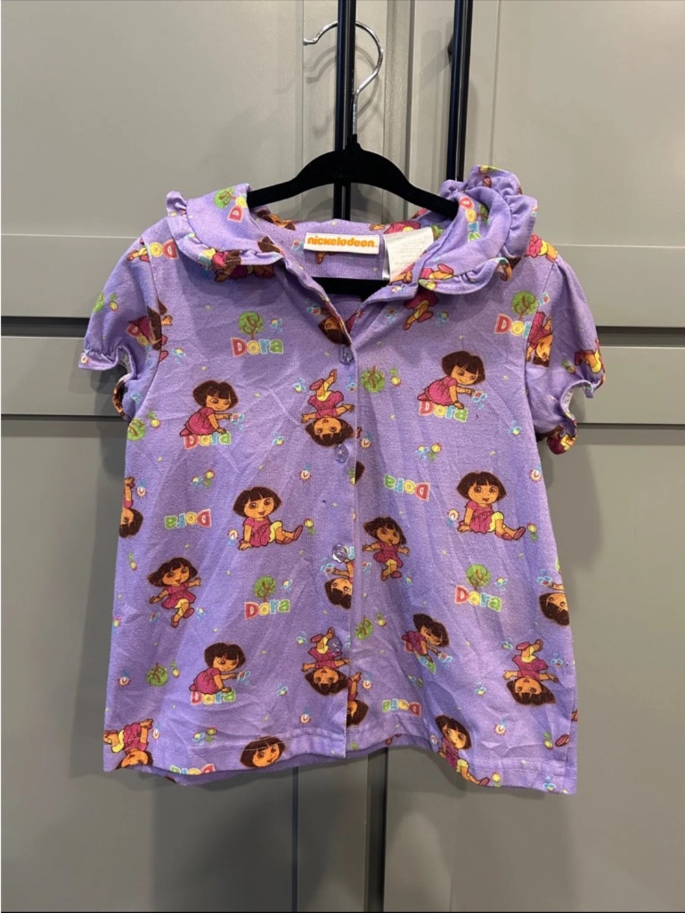 5T Dora pajama top